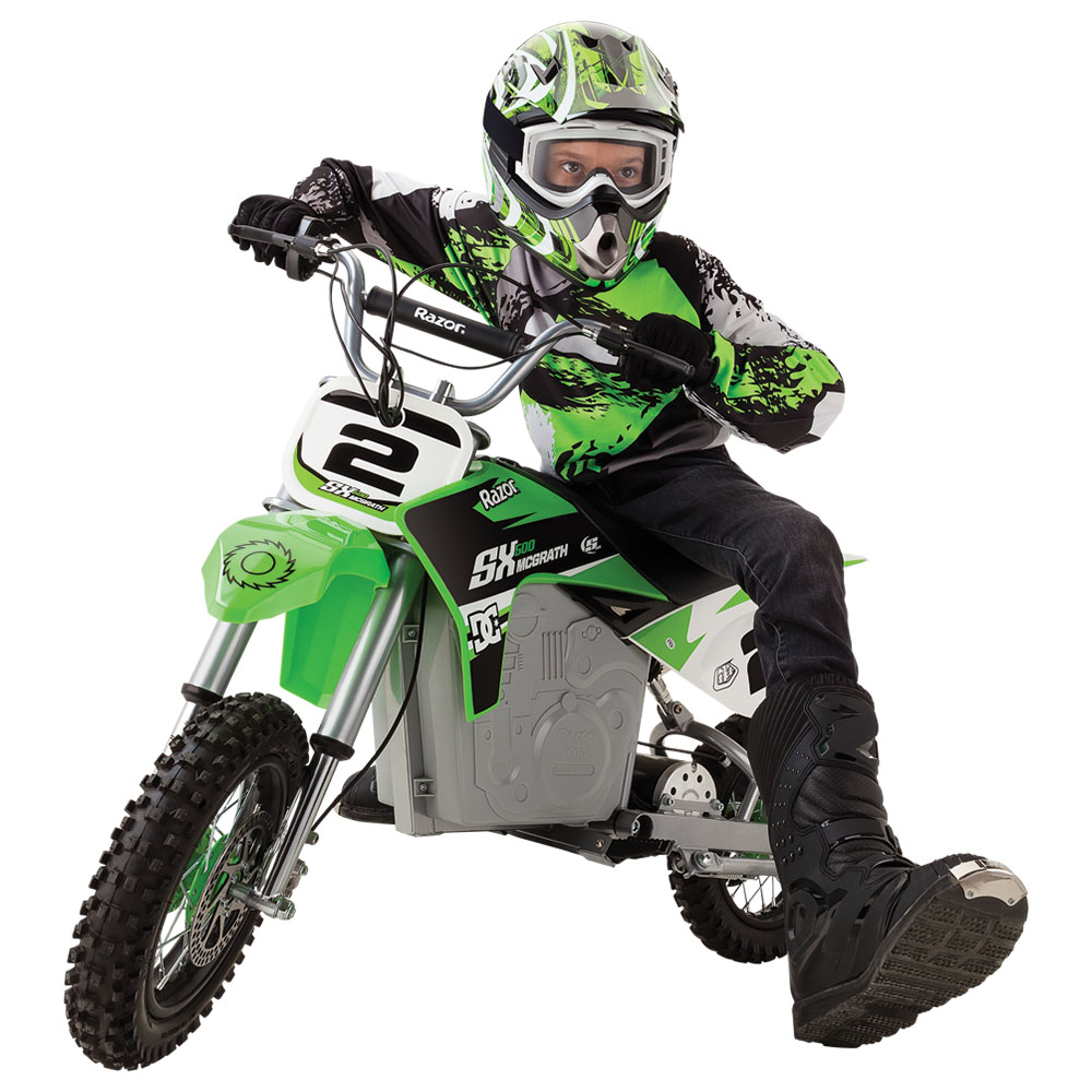 Razor Motorbike Dirt Rocket SX500 Mc Grath - Green