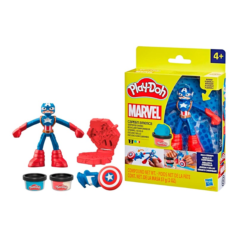 Play Doh Captain America Stamping Shield