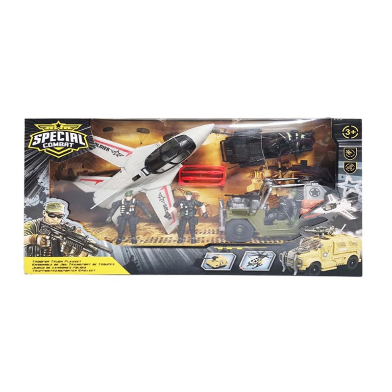 Special Compat Military Air Plane Play Set