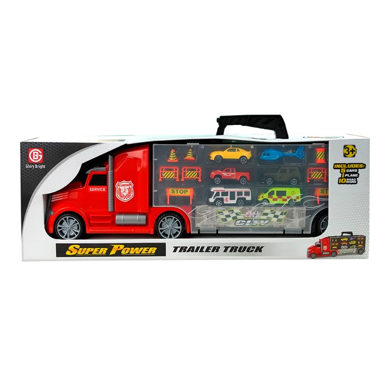 Trailer Truck Carry Case Multicolors