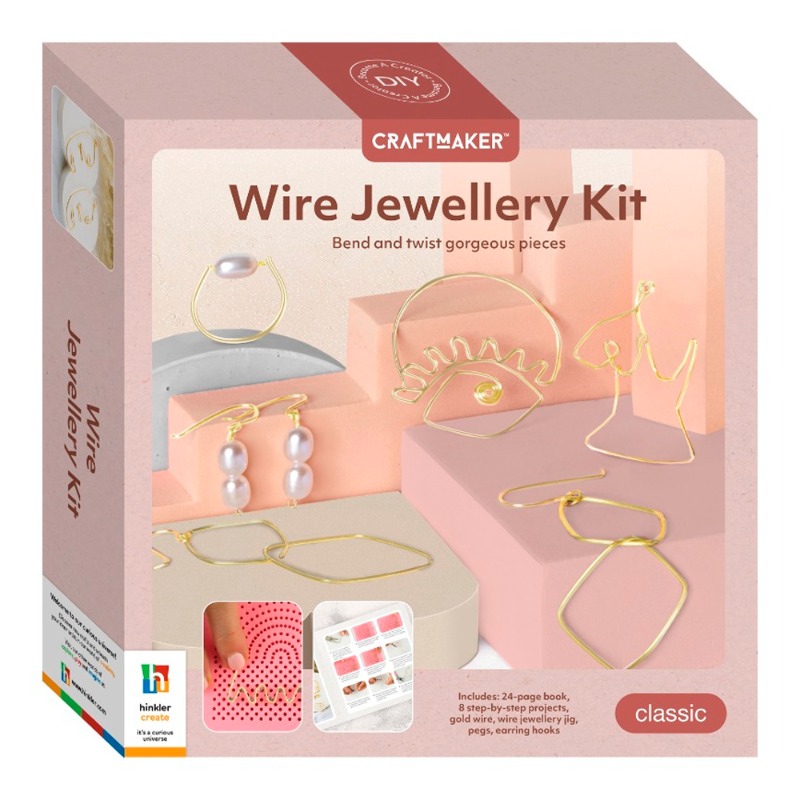 Hinkler Craft Maker Wire Jewellery Kit