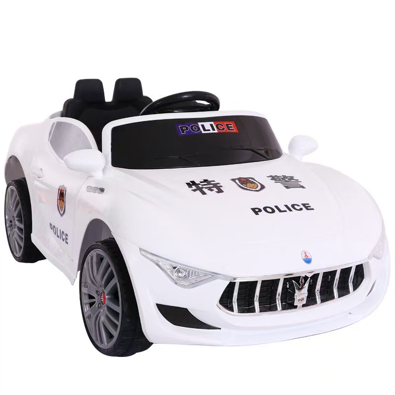 First Drive Masarati 12V Battery Leather Seat Foam Wheel