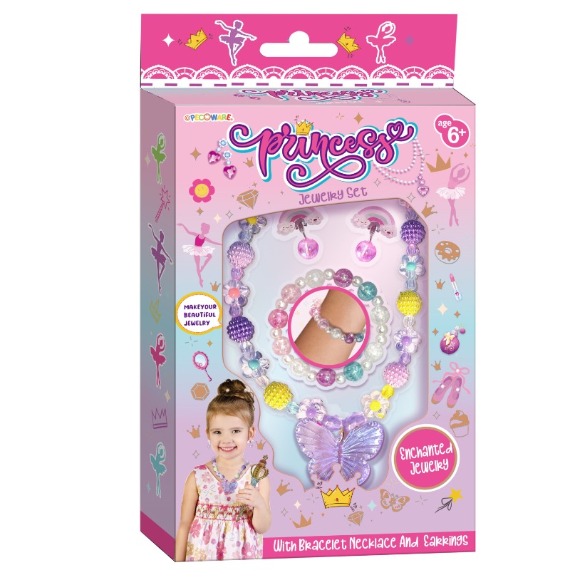 Pecoware Princess Jewelry Set