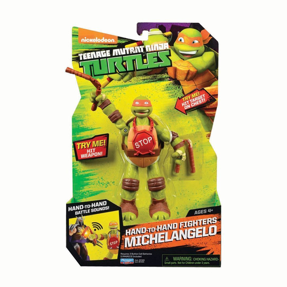 Teenage Mutant Ninja Turtles Hand To Hand Michelangelo Action Figure