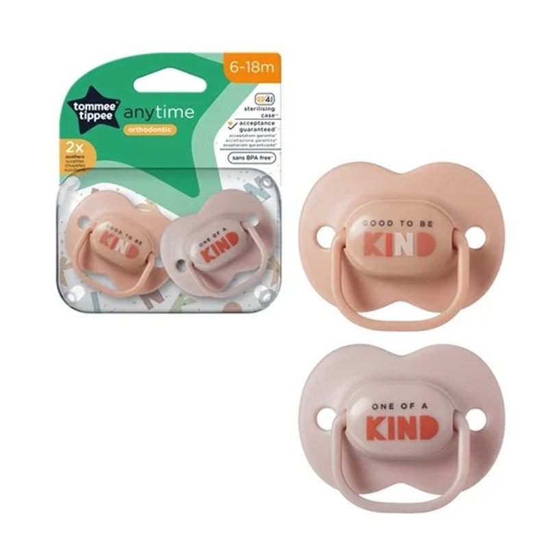 Tommee Tippee Anytime Soother Pack Of 2 - 6-18M