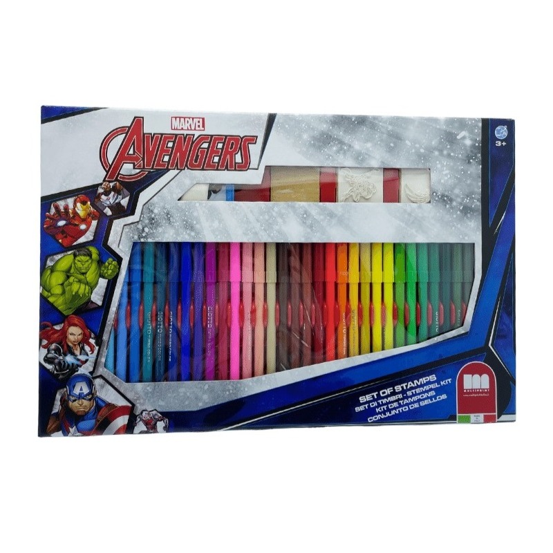 Multiprint Avengers 36 Felt-Tip Pens Coloring Set