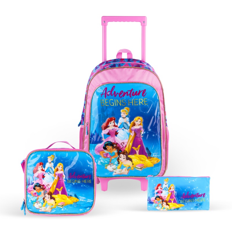 Disney 3in1 Trolley Backpack - Princess Adventure