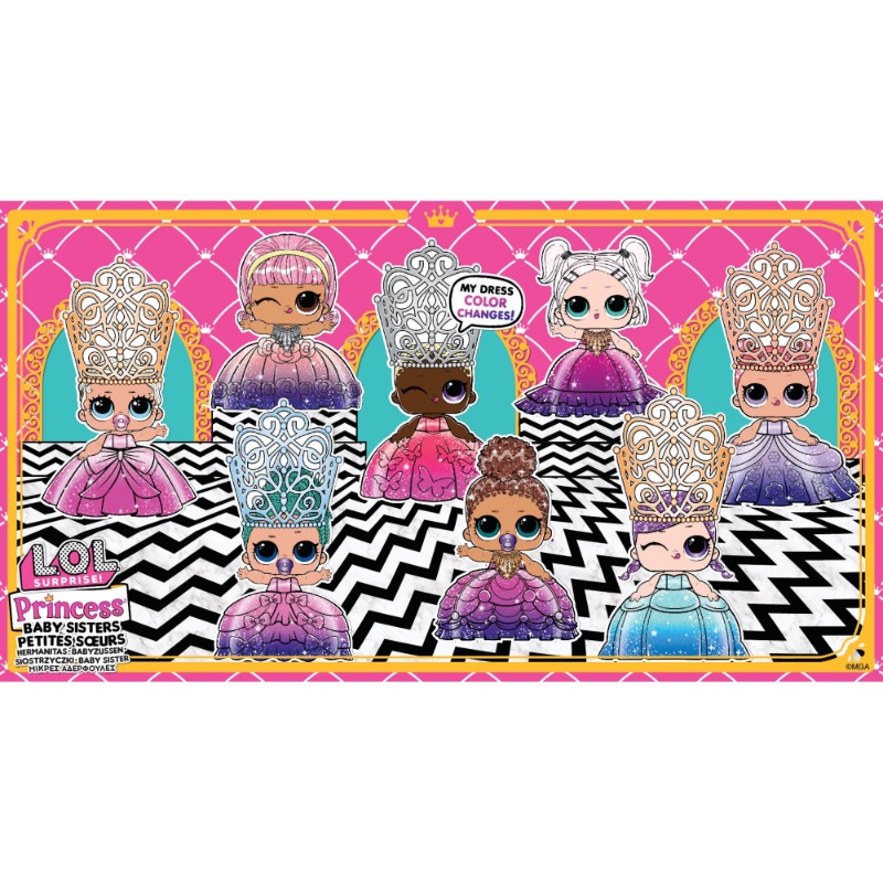 LOL Surprise Princess Baby Sisters Assorted