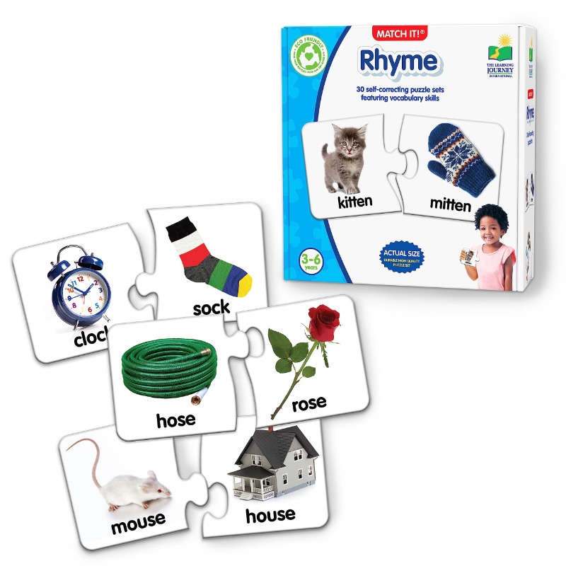Match It Rhyme Puzzle