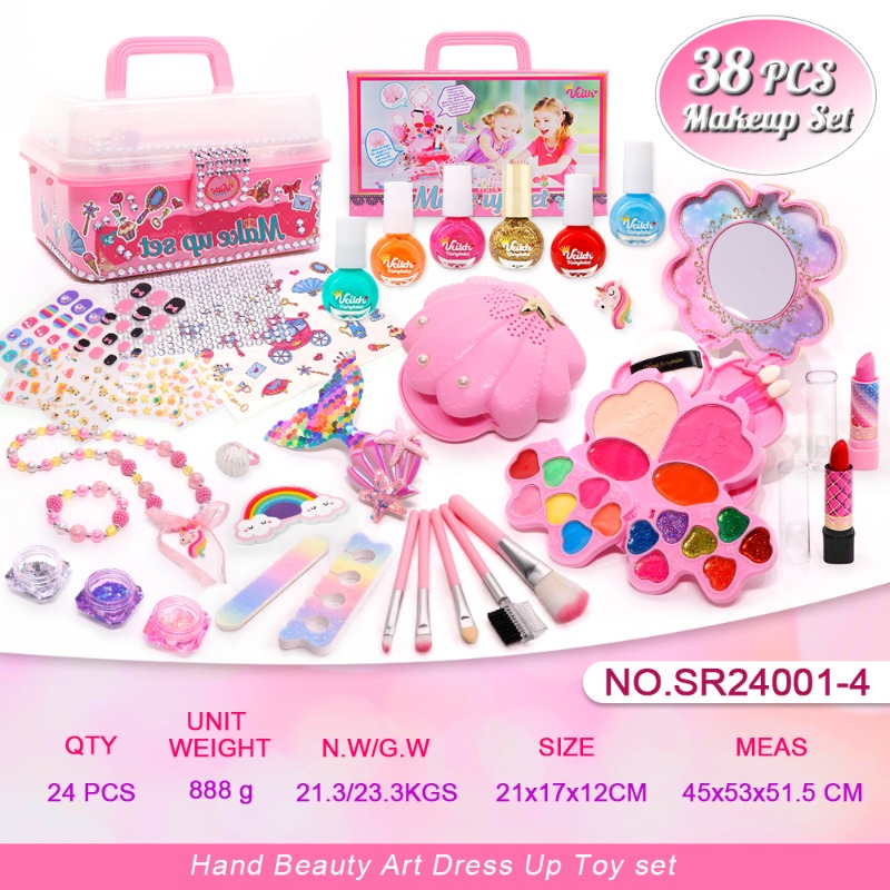 Makeup Set 38 Pieces - Pink