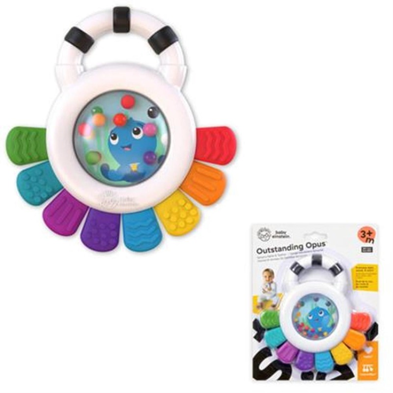 Baby Einstein Sensory Rattle with Teether