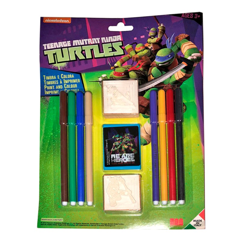 Ninja Turtles - Stamps & Markers