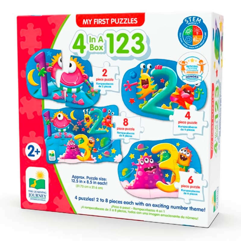 The Learning Journey My First Puzzle 4 In A Box