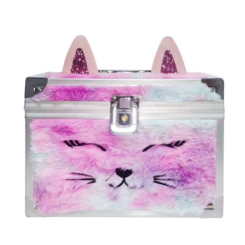 Lukky Case Cosmetic Bag Cat Plush