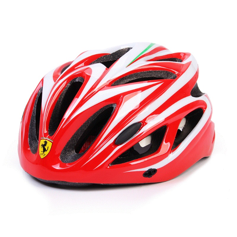 Ferrari - red helmet