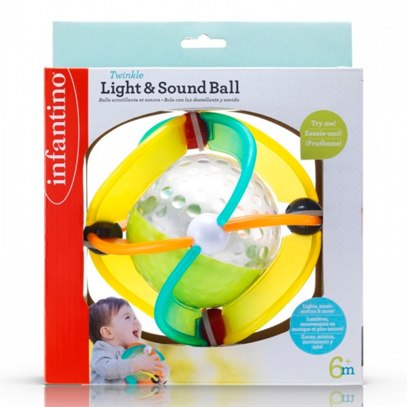 Infantino Twinkle Light And Sound Ball