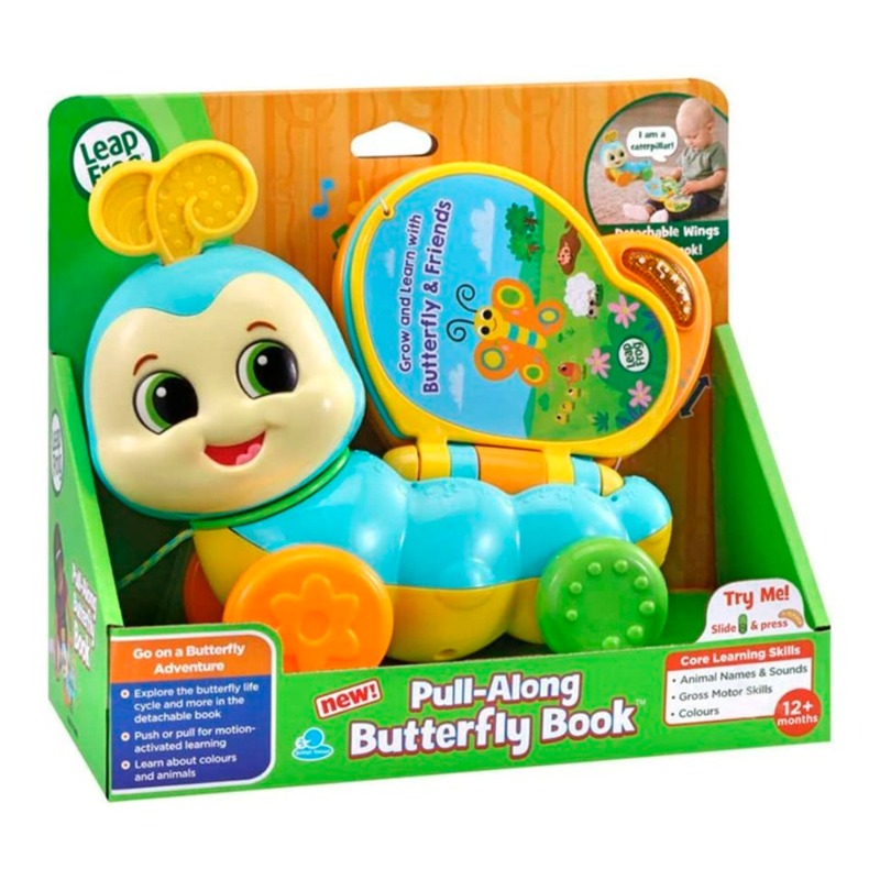 Leap Frog Pull Along Butterfly Book